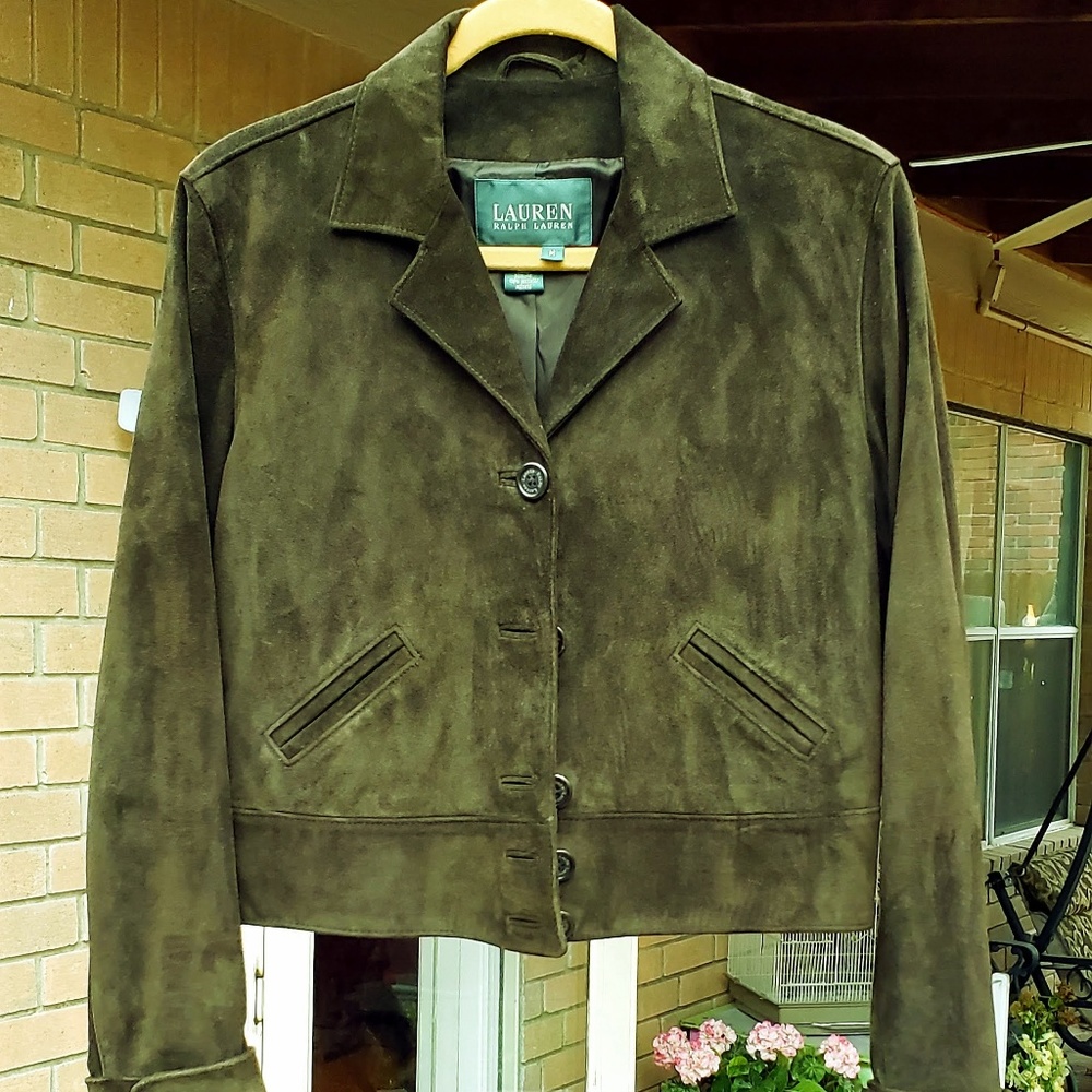 Ralph Lauren - Suede leather jacket